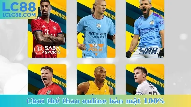 Chơi thể thao online bảo mật 100%